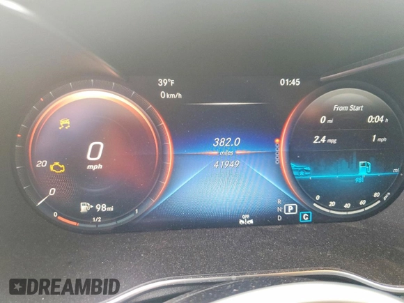 ✅ 2022 Mercedes-Benz GLC 300 • VIN: W1N0G8EB3NV370107 • Lot: 47924016. Wystawiony na Copart z przebiegiem 41 949 mil. Bezpłatny archiwum sprzedaży aukcyjnych z USA i szczegółowy raport historii pojazdu na DreamBid. Zdjęcie 9.