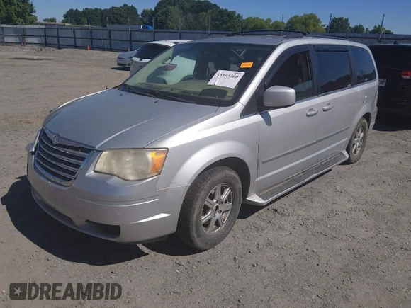 ✅ 2010 Chrysler Town & Country Touring • VIN: 2A4RR5D1XAR443237 • Lot: 45103360. Listed on IAAI with 263,631 mi. Free auction sales archive from the USA and detailed vehicle history report at DreamBid. Image 2.