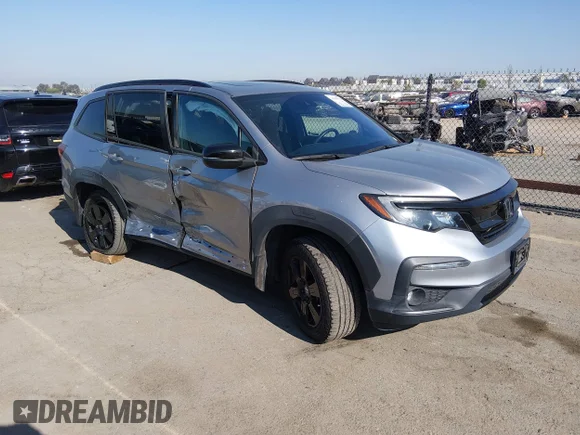 ✅ 2022 Honda Pilot TrailSport • VIN: 5FNYF6H81NB067715 • Lot: 44844703. Wystawiony na IAAI z przebiegiem 55 939 mil. Bezpłatny archiwum sprzedaży aukcyjnych z USA i szczegółowy raport historii pojazdu na DreamBid. Zdjęcie 1.