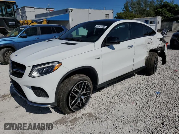 ✅ 2018 Mercedes-Benz GLE 43 AMG • VIN: 4JGED6EB9JA105800 • Lot: 93549265. Listed on Copart with 80,255 mi. Free auction sales archive from the USA and detailed vehicle history report at DreamBid. Image 1.