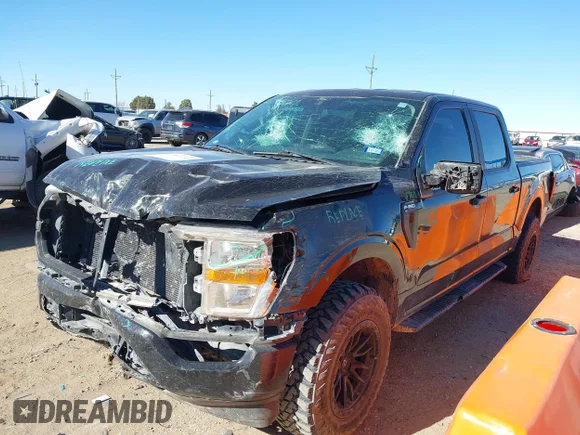 ✅ 2021 Ford F-150 XL • VIN: 1FTEW1CP3MKE39447 • Lot: 44162719. Wystawiony na IAAI z przebiegiem 52 607 mil. Bezpłatny archiwum sprzedaży aukcyjnych z USA i szczegółowy raport historii pojazdu na DreamBid. Zdjęcie 2.