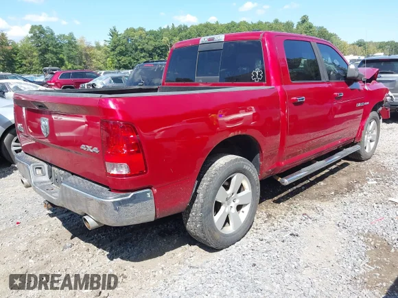 ✅ 2010 Dodge 1500 Laramie • VIN: 1D7RV1CT1AS100513 • Лот: 43159691. Опубліковано раніше на IAAI з пробігом 153 820 миль. Безкоштовний доступ до архіву аукціонних продажів зі США та докладний звіт про історію автомобіля на DreamBid. Зображення 4.