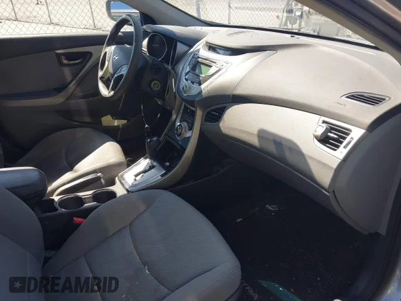 ✅ 2012 Hyundai Elantra GLS • VIN: KMHDH4AE2CU380379 • Lot: 43136010. Listed on IAAI with 130,204 mi. Free auction sales archive from the USA and detailed vehicle history report at DreamBid. Image 5.