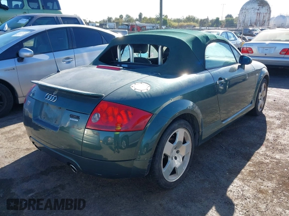 ✅ 2001 Audi TT • VIN: TRUUT28N311012133 • Lot: 40853772. Wystawiony na IAAI z przebiegiem 181 316 mil. Bezpłatny archiwum sprzedaży aukcyjnych z USA i szczegółowy raport historii pojazdu na DreamBid. Zdjęcie 4.