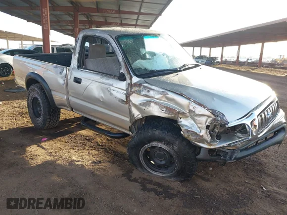 ✅ 2002 Toyota Tacoma PreRunner • VIN: 5TENM92N32Z894344 • Lot: 44076429. Listed on IAAI with 213,685 mi. Free auction sales archive from the USA and detailed vehicle history report at DreamBid. Image 1.
