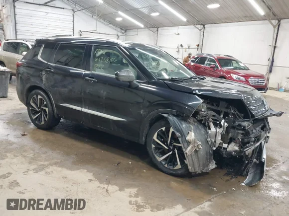 ✅ 2022 Mitsubishi Outlander SEL • VIN: JA4J4VA8XNZ038102 • Lot: 44268106. Wystawiony na IAAI z przebiegiem 70 110 mil. Bezpłatny archiwum sprzedaży aukcyjnych z USA i szczegółowy raport historii pojazdu na DreamBid. Zdjęcie 1.