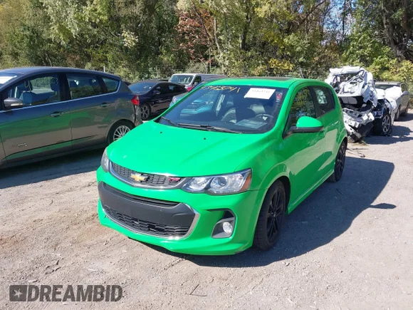 ✅ 2017 Chevrolet Sonic Premier • VIN: 1G1JF6SB5H4153233 • Lot: 43463741. Listed on IAAI with 132,849 mi. Free auction sales archive from the USA and detailed vehicle history report at DreamBid. Image 2.