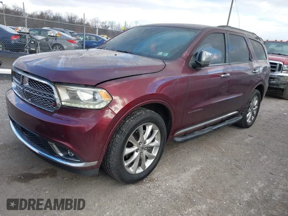 ✅ 2020 Dodge Durango Citadel • VIN: 1C4RDJEG2LC205488 • Лот: 44167048. Опубліковано раніше на IAAI з пробігом 59 380 миль. Безкоштовний доступ до архіву аукціонних продажів зі США та докладний звіт про історію автомобіля на DreamBid. Зображення 2.