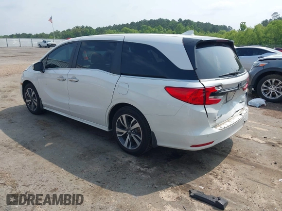 ✅ 2023 Honda Odyssey Touring • VIN: 5FNRL6H84PB006200 • Lot: 44860564. Wystawiony na IAAI z przebiegiem 72 450 mil. Bezpłatny archiwum sprzedaży aukcyjnych z USA i szczegółowy raport historii pojazdu na DreamBid. Zdjęcie 3.