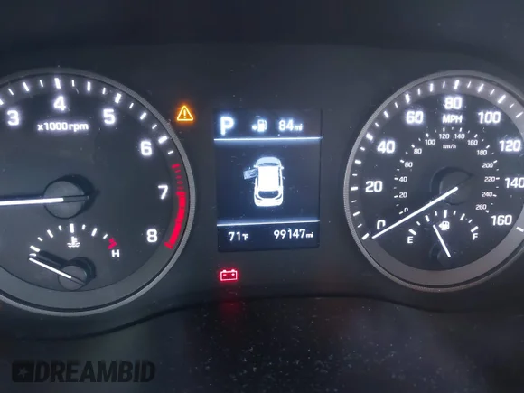 ✅ 2019 Hyundai Tucson SEL • VIN: KM8J33AL9KU981359 • Lot: 41051797. Wystawiony na IAAI z przebiegiem 99 147 mil. Bezpłatny archiwum sprzedaży aukcyjnych z USA i szczegółowy raport historii pojazdu na DreamBid. Zdjęcie 7.