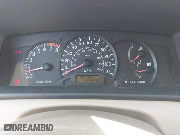 ✅ 2004 Toyota Corolla LE • VIN: 1NXBR32E94Z298602 • Lot: 44104773. Wystawiony na IAAI z przebiegiem 184 548 mil. Bezpłatny archiwum sprzedaży aukcyjnych z USA i szczegółowy raport historii pojazdu na DreamBid. Zdjęcie 7.