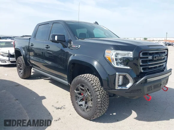 ✅ 2021 GMC Sierra 1500 AT4 • VIN: 3GTP9EEL8MG222498 • Lot: 41998590. Wystawiony na IAAI z przebiegiem 51 915 mil. Bezpłatny archiwum sprzedaży aukcyjnych z USA i szczegółowy raport historii pojazdu na DreamBid. Zdjęcie 1.