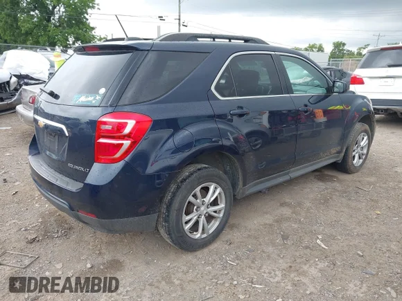 ✅ 2016 Chevrolet Equinox LT • VIN: 2GNALCEK7G1176105 • Lot: 45317635. Listed on IAAI with 170,388 mi. Free auction sales archive from the USA and detailed vehicle history report at DreamBid. Image 4.
