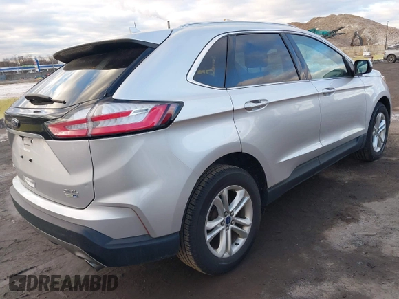 ✅ 2019 Ford Edge SEL • VIN: 2FMPK4J94KBC67605 • Lot: 44043585. Wystawiony na IAAI z przebiegiem 204 330 mil. Bezpłatny archiwum sprzedaży aukcyjnych z USA i szczegółowy raport historii pojazdu na DreamBid. Zdjęcie 4.