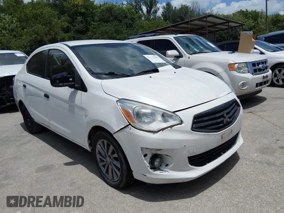 ✅ 2018 Mitsubishi Mirage ES • VIN: ML32F3FJ9JHF13457 • Лот: 45532367. Опубликован ранее на IAAI с пробегом 122 907 миль. Бесплатный доступ к архиву аукционных продаж из США и подробный отчёт об истории автомобиля на DreamBid. Изображение 1.
