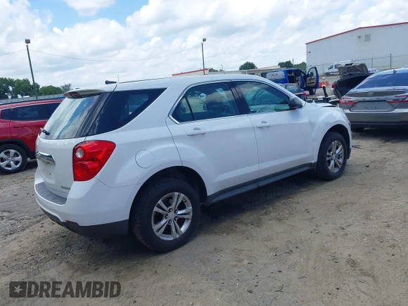 ✅ 2013 Chevrolet Equinox LS • VIN: 1GNALBEK9DZ102813 • Lot: 45430414. Listed on IAAI with 215,627 mi. Free auction sales archive from the USA and detailed vehicle history report at DreamBid. Image 4.