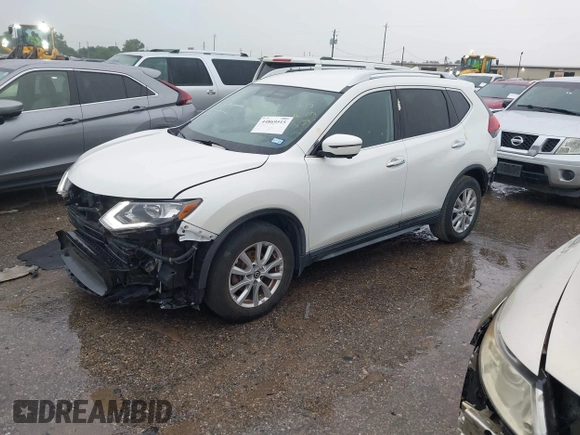 ✅ 2018 Nissan Rogue SV • VIN: KNMAT2MT0JP567829 • Lot: 44869515. Wystawiony na IAAI z przebiegiem 106 285 mil. Bezpłatny archiwum sprzedaży aukcyjnych z USA i szczegółowy raport historii pojazdu na DreamBid. Zdjęcie 2.