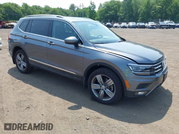 ✅ 2019 Volkswagen Tiguan SEL Premium • VIN: 3VV4B7AX4KM065838 • Lot: 45503795. Wystawiony na IAAI z przebiegiem 46 175 mil. Bezpłatny archiwum sprzedaży aukcyjnych z USA i szczegółowy raport historii pojazdu na DreamBid. Zdjęcie 1.