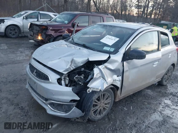 ✅ 2019 Mitsubishi Mirage GT • VIN: ML32A5HJ5KH011647 • Lot: 43944679. Wystawiony na IAAI z przebiegiem 120 293 mil. Bezpłatny archiwum sprzedaży aukcyjnych z USA i szczegółowy raport historii pojazdu na DreamBid. Zdjęcie 2.