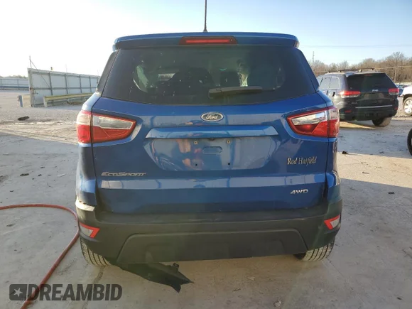 ✅ 2018 Ford EcoSport S • VIN: MAJ6P1SL3JC160270 • Lot: 85751704. Wystawiony na Copart z przebiegiem Nie podano. Bezpłatny archiwum sprzedaży aukcyjnych z USA i szczegółowy raport historii pojazdu na DreamBid. Zdjęcie 6.