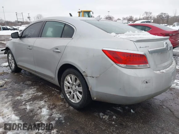 ✅ 2012 Buick LaCrosse Leather • VIN: 1G4GC5ER4CF234388 • Lot: 44163764. Listed on IAAI with 168,967 mi. Free auction sales archive from the USA and detailed vehicle history report at DreamBid. Image 3.