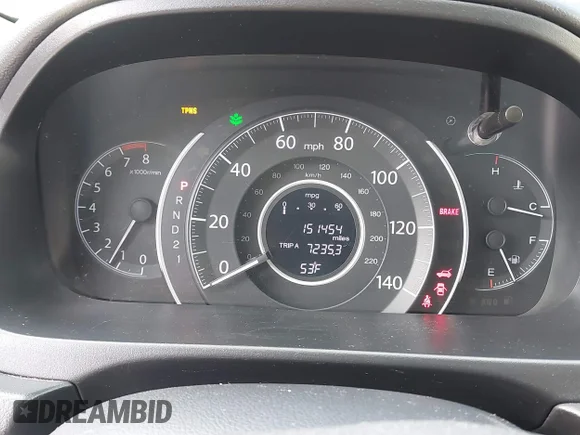 ✅ 2012 Honda CR-V EX • VIN: 5J6RM4H58CL000523 • Lot: 44768309. Listed on IAAI with 151,454 mi. Free auction sales archive from the USA and detailed vehicle history report at DreamBid. Image 7.