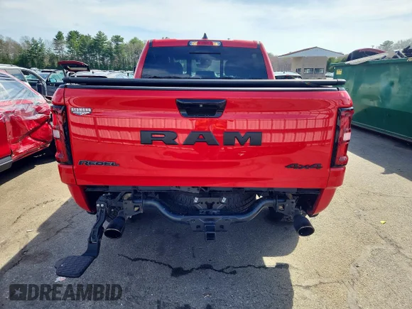 ✅ 2025 Ram 1500 Rebel • VIN: 1C6SRFLP8SN521524 • Lot: 48879496. Listed on Copart with 15,389 mi. Free auction sales archive from the USA and detailed vehicle history report at DreamBid. Image 6.