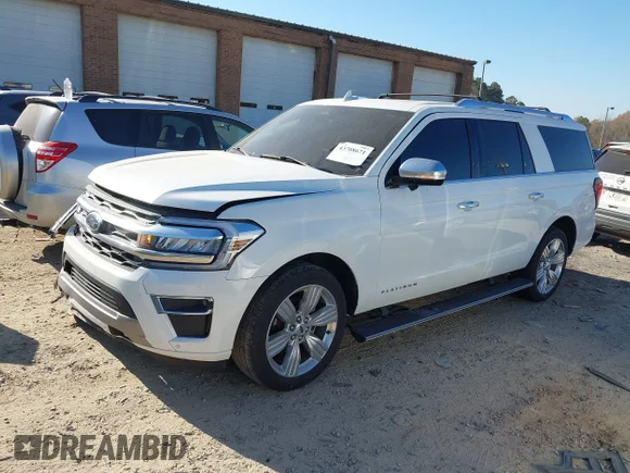 ✅ 2023 Ford Expedition Max Platinum • VIN: 1FMJK1M82PEA29951 • Lot: 43708671. Wystawiony na IAAI z przebiegiem 50 683 mil. Bezpłatny archiwum sprzedaży aukcyjnych z USA i szczegółowy raport historii pojazdu na DreamBid. Zdjęcie 22.