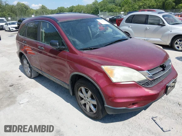 ✅ 2011 Honda CR-V SE • VIN: 5J6RE4H4XBL032098 • Lot: 45299856. Listed on IAAI with 167,561 mi. Free auction sales archive from the USA and detailed vehicle history report at DreamBid. Image 1.