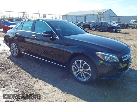 ✅ 2015 Mercedes-Benz C 300 Sport • VIN: 55SWF4KB8FU026322 • Lot: 44740777. Listed on IAAI with 173,380 mi. Free auction sales archive from the USA and detailed vehicle history report at DreamBid. Image 1.