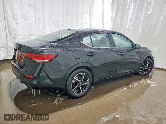 ✅ 2025 Nissan Sentra SV • VIN: 3N1AB8CV9SY393951 • Lot: 75205035. Wystawiony na Copart z przebiegiem 7 598 mil. Bezpłatny archiwum sprzedaży aukcyjnych z USA i szczegółowy raport historii pojazdu na DreamBid. Zdjęcie 3.