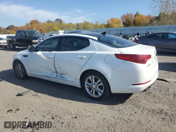 ✅ 2013 Kia Optima EX • VIN: 5XXGN4A78DG222552 • Лот: 76125554. Опубліковано раніше на Copart з пробігом 147 739 миль. Безкоштовний доступ до архіву аукціонних продажів зі США та докладний звіт про історію автомобіля на DreamBid. Зображення 2.