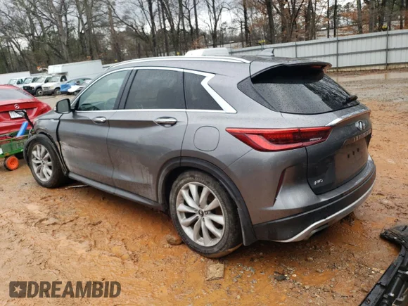 ✅ 2019 Infiniti QX50 Luxe • VIN: 3PCAJ5M34KF124215 • Лот: 37512063. Опубліковано раніше на Copart з пробігом 36 403 миль. Безкоштовний доступ до архіву аукціонних продажів зі США та докладний звіт про історію автомобіля на DreamBid. Зображення 2.