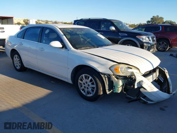 ✅ 2007 Chevrolet Impala Police Unmarked Police • VIN: 2G1WS55R379203952 • Lot: 44317249. Wystawiony na IAAI z przebiegiem 190 247 mil. Bezpłatny archiwum sprzedaży aukcyjnych z USA i szczegółowy raport historii pojazdu na DreamBid. Zdjęcie 1.