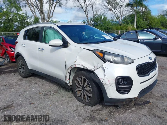 ✅ 2017 Kia Sportage EX • VIN: KNDPN3AC8H7075610 • Lot: 43823798. Listed on IAAI with 117,323 mi. Free auction sales archive from the USA and detailed vehicle history report at DreamBid. Image 6.