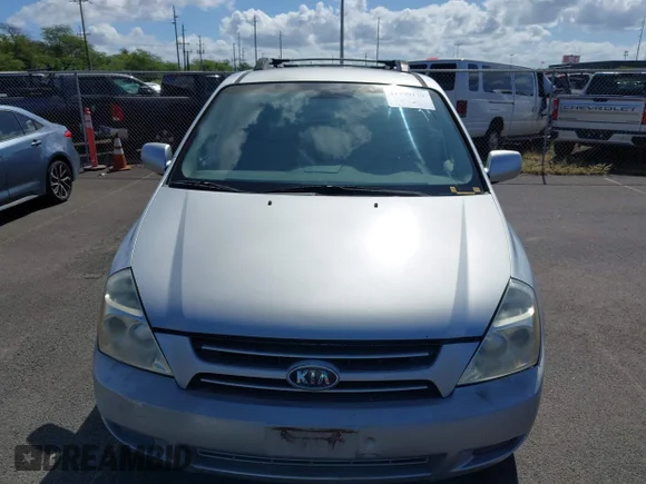 ✅ 2007 Kia Sedona EX • VIN: KNDMB233676155186 • Lot: 41999179. Wystawiony na IAAI z przebiegiem 150 155 mil. Bezpłatny archiwum sprzedaży aukcyjnych z USA i szczegółowy raport historii pojazdu na DreamBid. Zdjęcie 6.