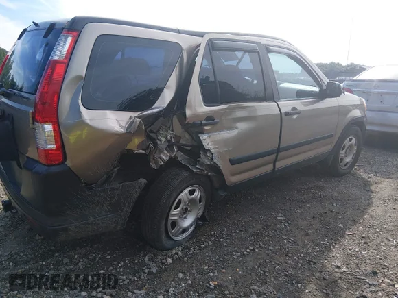 ✅ 2006 Honda CR-V LX • VIN: SHSRD68576U400249 • Lot: 45451986. Listed on IAAI with 84,913 mi. Free auction sales archive from the USA and detailed vehicle history report at DreamBid. Image 4.