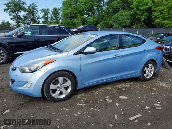 ✅ 2012 Hyundai Elantra GLS • VIN: KMHDH4AE4CU449413 • Lot: 54734166. Wystawiony na Copart z przebiegiem 78 170 mil. Bezpłatny archiwum sprzedaży aukcyjnych z USA i szczegółowy raport historii pojazdu na DreamBid. Zdjęcie 1.