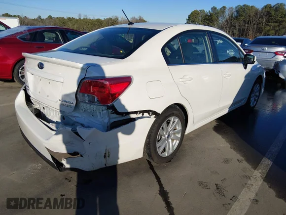 ✅ 2016 Subaru Impreza Premium • VIN: JF1GJAB66GH008270 • Lot: 44147740. Wystawiony na IAAI z przebiegiem 38 540 mil. Bezpłatny archiwum sprzedaży aukcyjnych z USA i szczegółowy raport historii pojazdu na DreamBid. Zdjęcie 4.