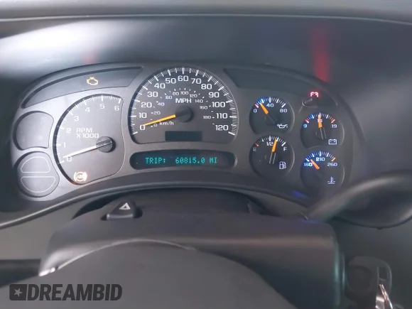 ✅ 2003 Chevrolet Silverado 1500 • VIN: 2GCEC19T731227114 • Lot: 41858802. Listed on IAAI with 60,815 mi. Free auction sales archive from the USA and detailed vehicle history report at DreamBid. Image 7.