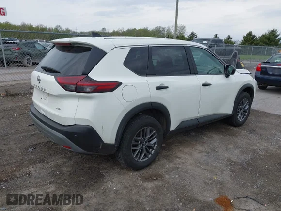 ✅ 2023 Nissan Rogue S • VIN: 5N1BT3AB7PC908886 • Lot: 45021198. Wystawiony na IAAI z przebiegiem 61 131 mil. Bezpłatny archiwum sprzedaży aukcyjnych z USA i szczegółowy raport historii pojazdu na DreamBid. Zdjęcie 4.