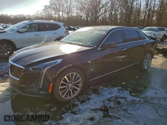 ✅ 2019 Cadillac CT6 Premium Luxury AWD • VIN: 1G6KD5RS0KU136447 • Lot: 97524195. Listed on Copart with 98,330 mi. Free auction sales archive from the USA and detailed vehicle history report at DreamBid. Image 1.