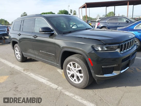 ✅ 2022 Jeep Grand Cherokee Limited • VIN: 1C4RJJBG0N8636558 • Lot: 44719471. Wystawiony na IAAI z przebiegiem 74 520 mil. Bezpłatny archiwum sprzedaży aukcyjnych z USA i szczegółowy raport historii pojazdu na DreamBid. Zdjęcie 1.