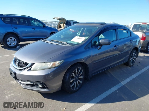 ✅ 2015 Honda Civic EX-L • VIN: 2HGFB2F98FH537775 • Lot: 43684066. Wystawiony na IAAI z przebiegiem 150 419 mil. Bezpłatny archiwum sprzedaży aukcyjnych z USA i szczegółowy raport historii pojazdu na DreamBid. Zdjęcie 2.