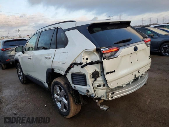 ✅ 2021 Toyota RAV4 Hybrid Limited • VIN: 4T3D6RFVXMU008597 • Lot: 76290325. Wystawiony na Copart z przebiegiem 72 702 mil. Bezpłatny archiwum sprzedaży aukcyjnych z USA i szczegółowy raport historii pojazdu na DreamBid. Zdjęcie 2.