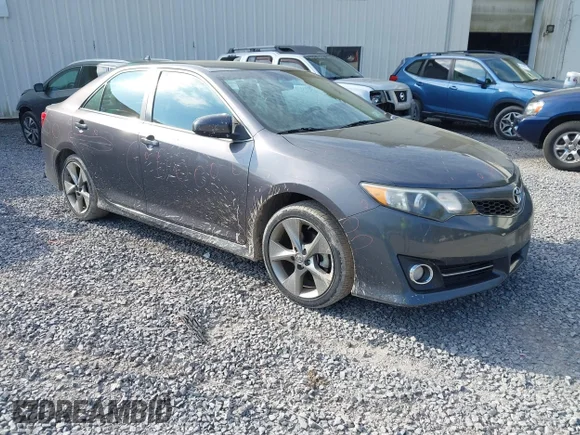 ✅ 2014 Toyota Camry SE • VIN: 4T1BF1FK6EU460443 • Lot: 45138247. Listed on IAAI with 102,673 mi. Free auction sales archive from the USA and detailed vehicle history report at DreamBid. Image 1.
