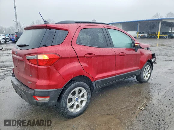 ✅ 2018 Ford EcoSport SE • VIN: MAJ6P1UL6JC186939 • Lot: 79829785. Wystawiony na Copart z przebiegiem 61 575 mil. Bezpłatny archiwum sprzedaży aukcyjnych z USA i szczegółowy raport historii pojazdu na DreamBid. Zdjęcie 3.