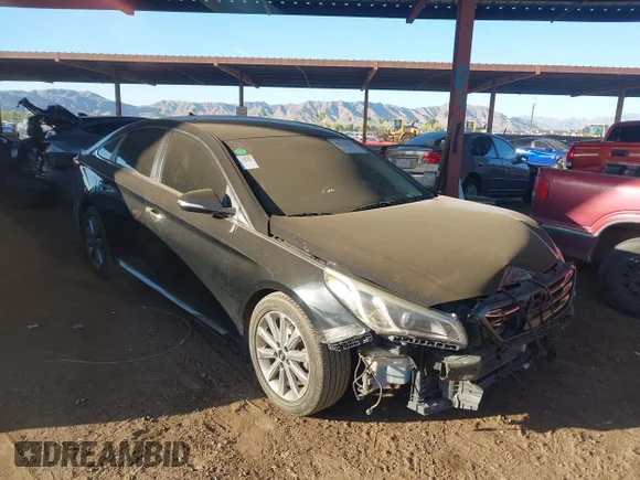 ✅ 2017 Hyundai Sonata Limited • VIN: 5NPE34AF1HH559952 • Lot: 45212623. Listed on IAAI with 123,534 mi. Free auction sales archive from the USA and detailed vehicle history report at DreamBid. Image 1.