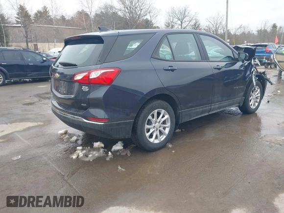 ✅ 2018 Chevrolet Equinox LS • VIN: 3GNAXREV7JS600119 • Lot: 44536659. Wystawiony na IAAI z przebiegiem 40 766 mil. Bezpłatny archiwum sprzedaży aukcyjnych z USA i szczegółowy raport historii pojazdu na DreamBid. Zdjęcie 4.