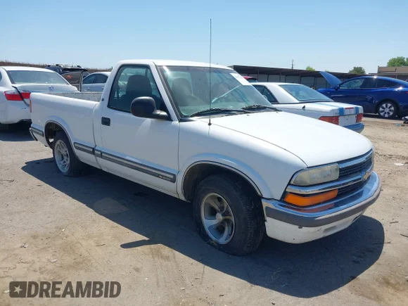 ✅ 1998 Chevrolet S-10 LS • VIN: 1GCCS1441WK129484 • Lot: 42627432. Listed on IAAI with 237,428 mi. Free auction sales archive from the USA and detailed vehicle history report at DreamBid. Image 1.